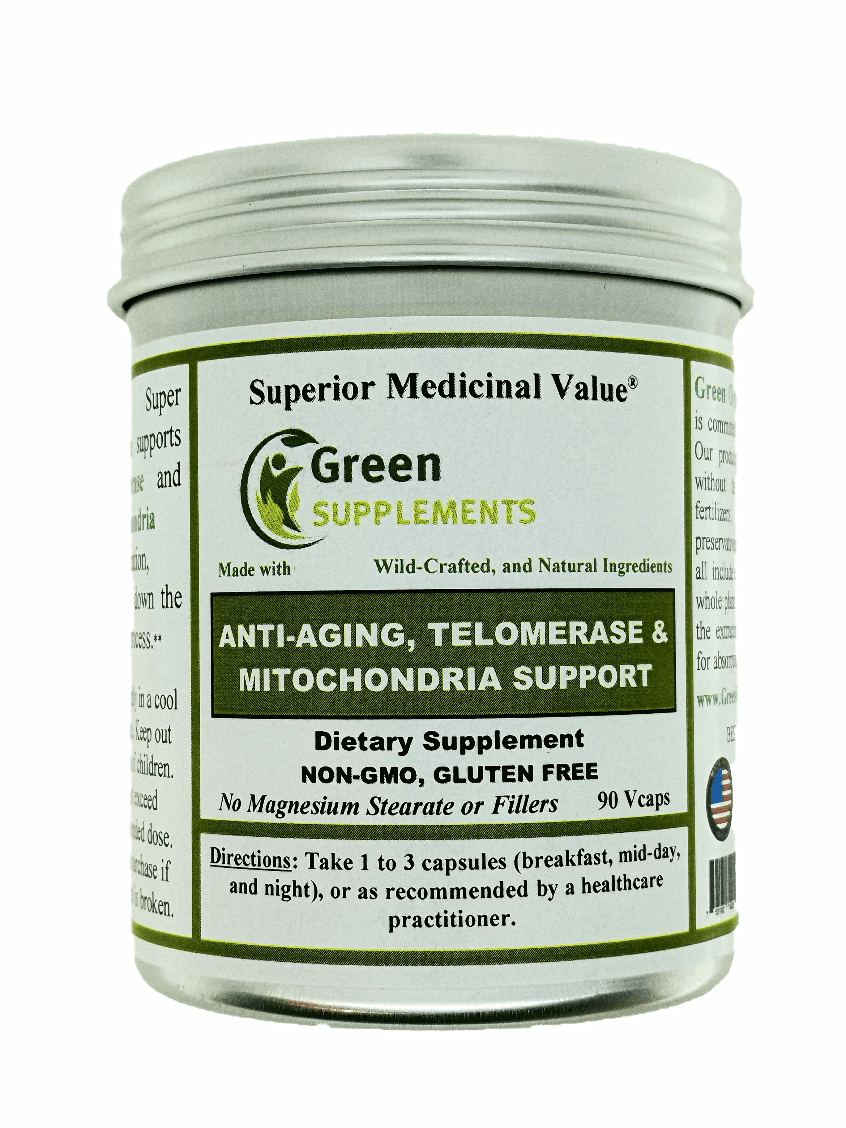 Anti-Aging, Telomerase & Mitochondria Support